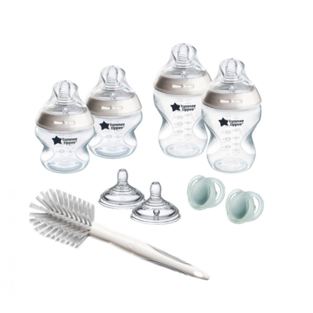 Σετ Πλαστικά Μπιμπερό 0m+ Tommee Tippee – Natural Start 9τμχ