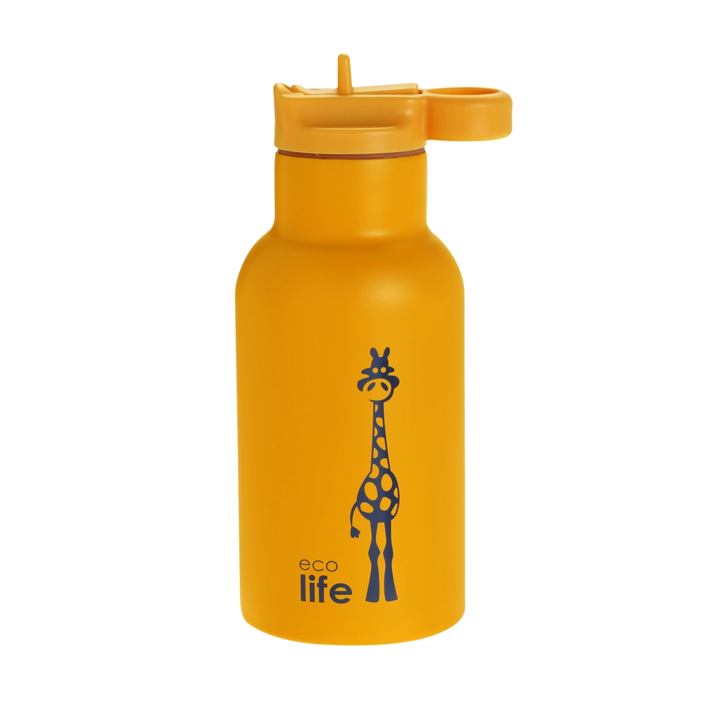 Ecolife-Παιδικό Θερμός Ζωάκια | Καμηλοπάρδαλη 350ml