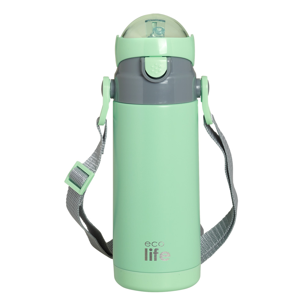 Ecolife - Μεταλλικό Θερμός Παιδικό 400ml - Μέντα