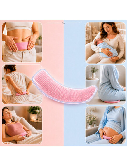 BabyOno: Επαναχρησιμοποιούμενη Κομπρέσα Ευαίσθητης Περιοχής με Gel - Ζεστή & Κρύα