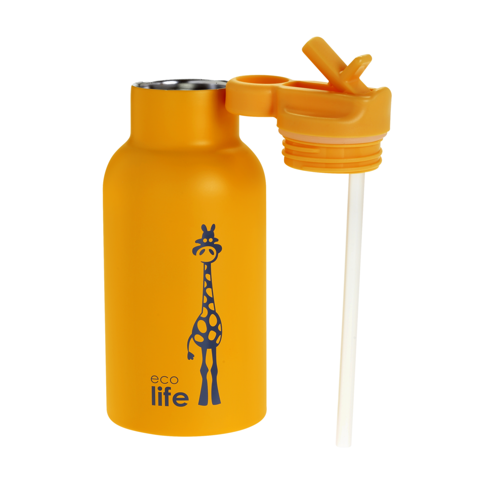 Ecolife-Παιδικό Θερμός Ζωάκια | Καμηλοπάρδαλη 350ml