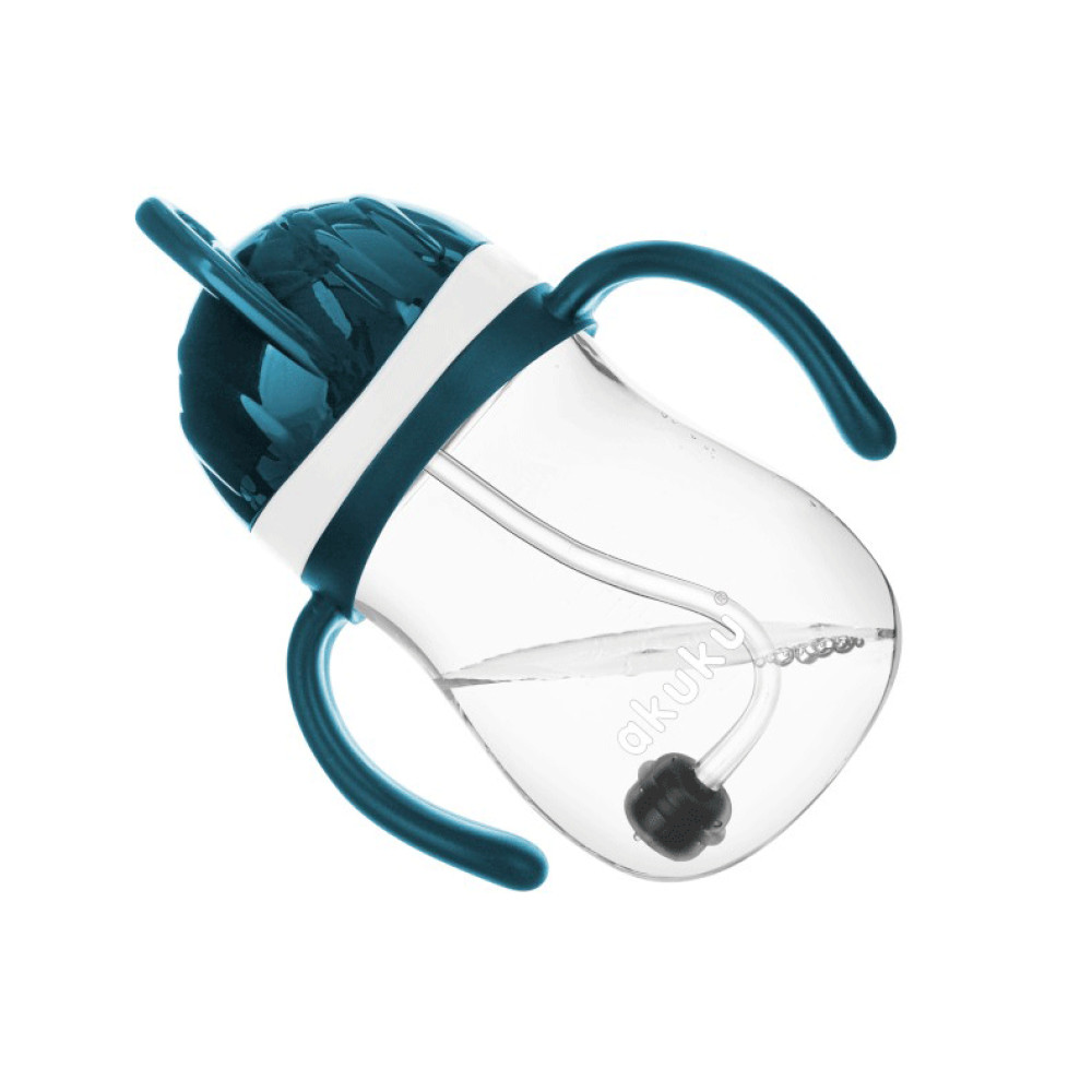 Ποτηράκι με Καλαμάκι και Βαρίδι - Navy