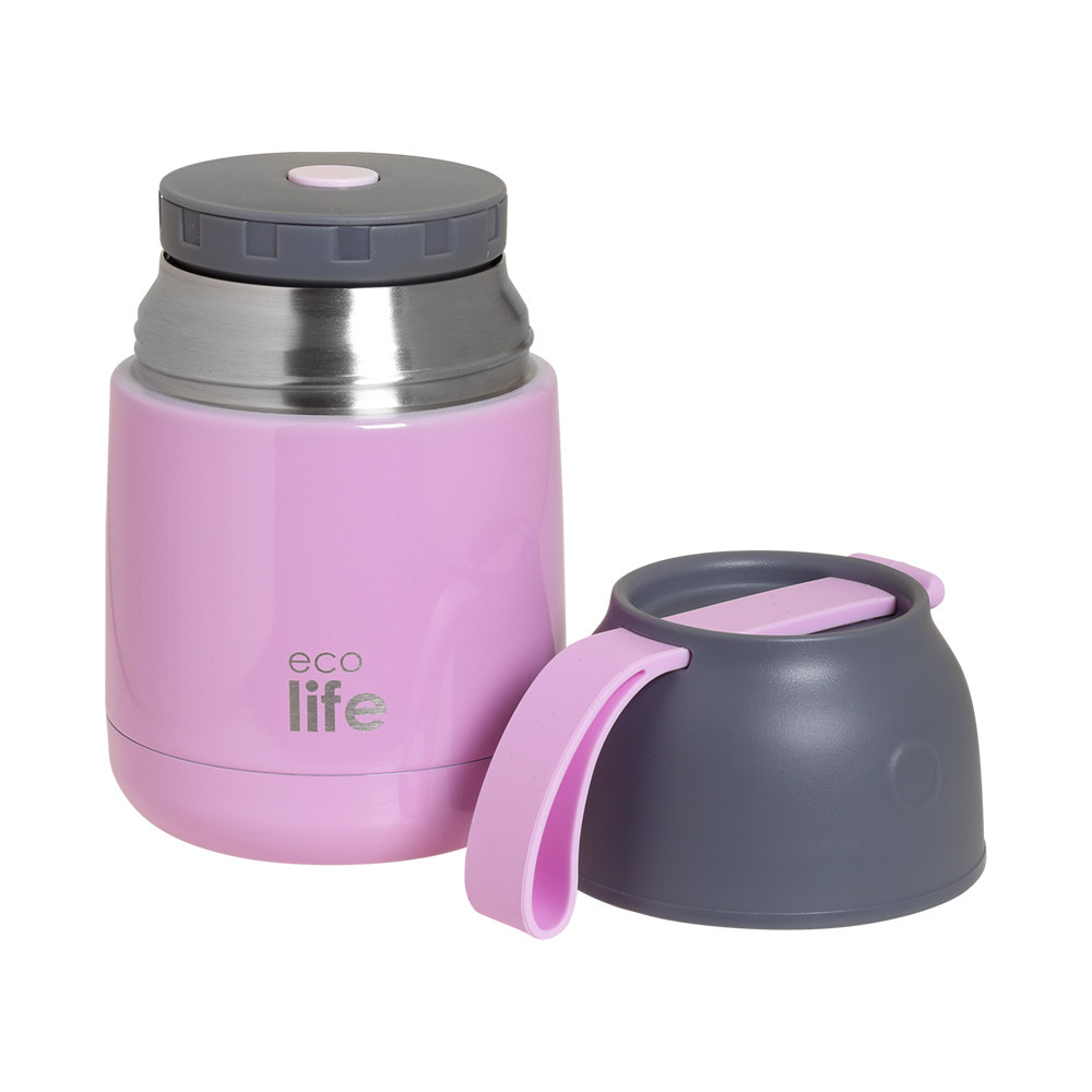 Θερμός Φαγητού 450ml - Baby Pink