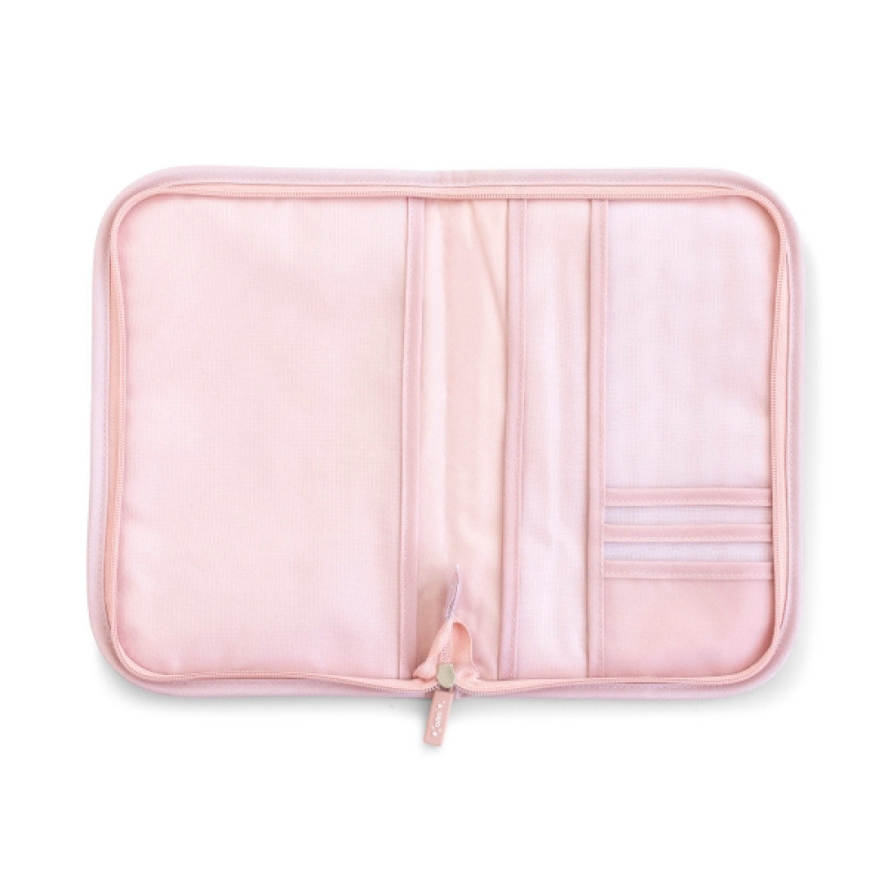 Θήκη Βιβλιαρίου Polar Bear - Ροζ